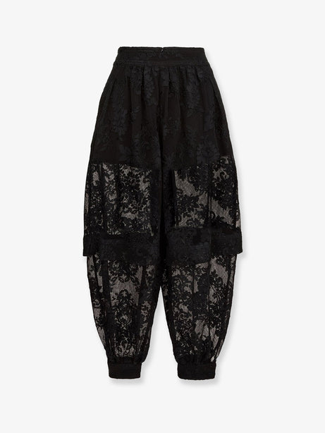 Zimmermann Luna Lace Harem Pant - Black