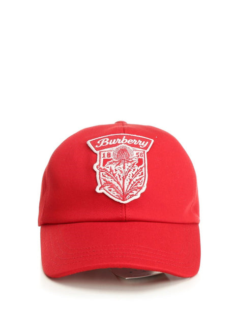 Burberry Baseball Cap - Red