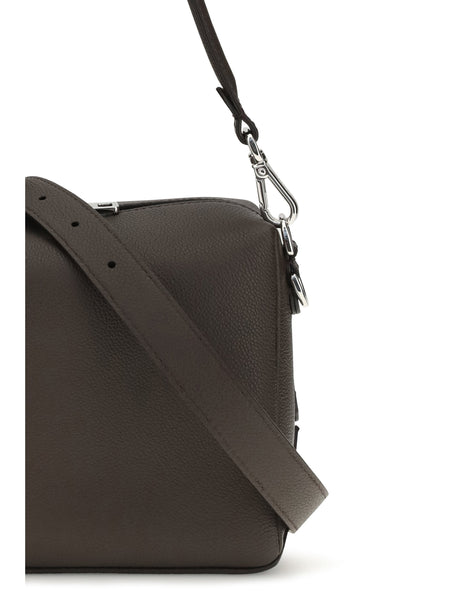 Fendi Lui Shoulder Bag - Chocolate+Palladio