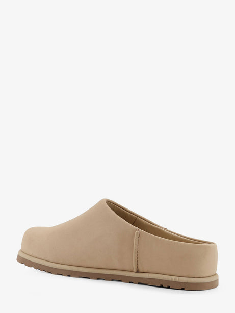 Ugg Nubuck sandals with engraved logo on the side - Beige