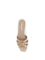 Saint Laurent Tribute patent leather Sandals - Nude