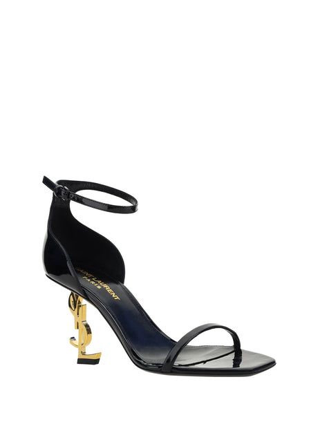 Saint Laurent Opyum Sandals - Black