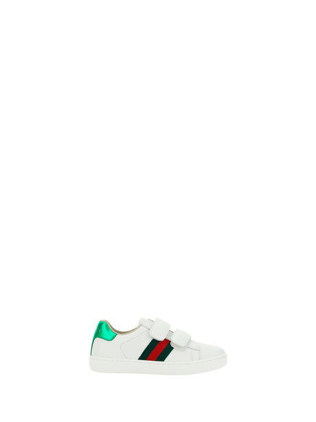 Gucci Sneakers for Boy - Gr.White/Vrv/Ros/B.S