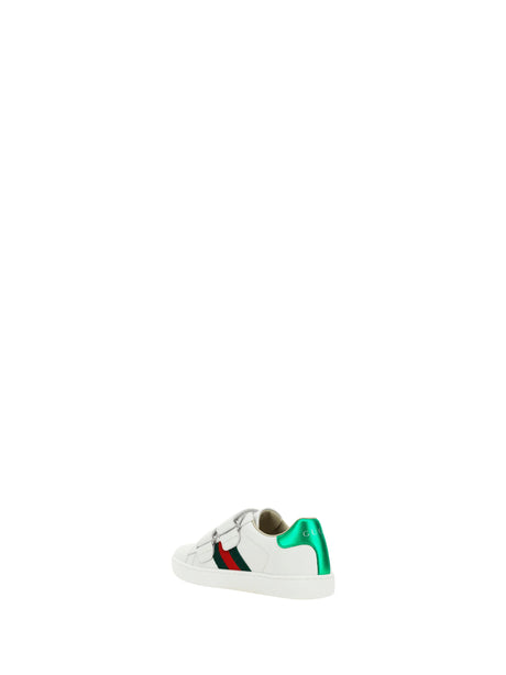 Gucci Sneakers for Boy - Gr.White/Vrv/Ros/B.S