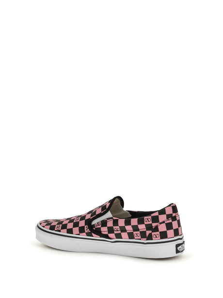Valentino Garavani Valentino Garavani X Vans Sneakers - Pink Orchid-Black/Black/Bia-Ne-Mie