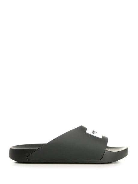 Givenchy Slide In Rubber Label - Black