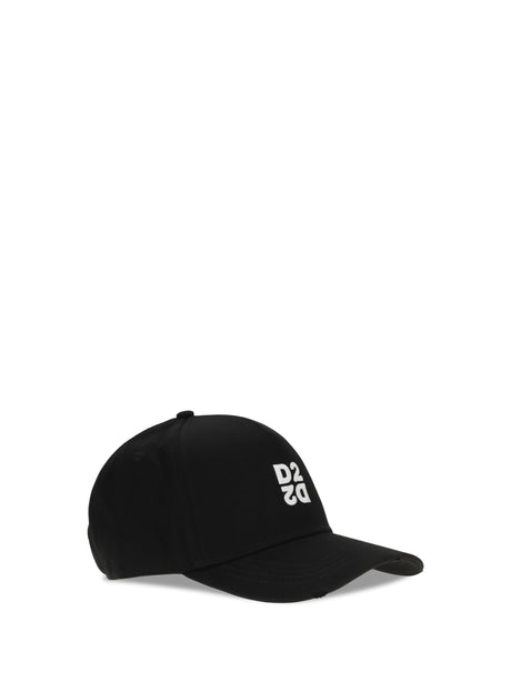 Dsquared2 Logo Baseball Cap - Black