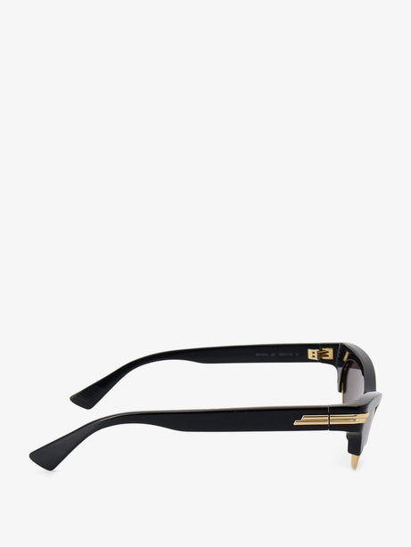 Bottega Veneta Angle acetate sunglasses - Black