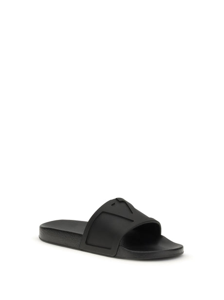 Valentino Garavani Pool Slide | Valentino Garavani Coolside - Black