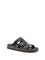 Valentino Garavani Studshield leather slide Sandals - Black