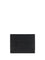Bottega Veneta Leather Card Holder - Black-Silver