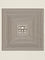 Toteme Centered Monogram silk foulard - Macadamia