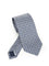 Ferragamo Gancini Print Silk Tie - Blue