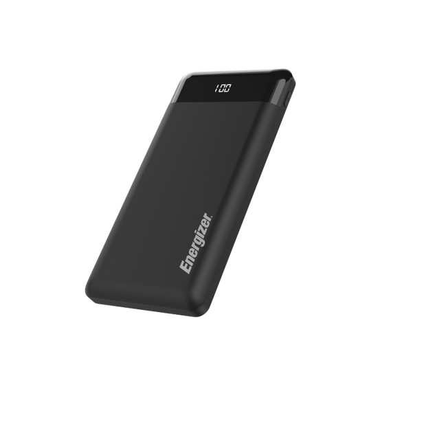 Energizer UE10021 Black, 10000mAh/37Wh, USB-C, LCD indicator Powerbank