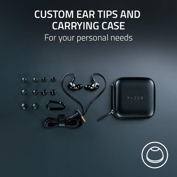 Razer Moray - Ergonomic In-Ear Monitor For All-Day Streaming - Frml Packaging