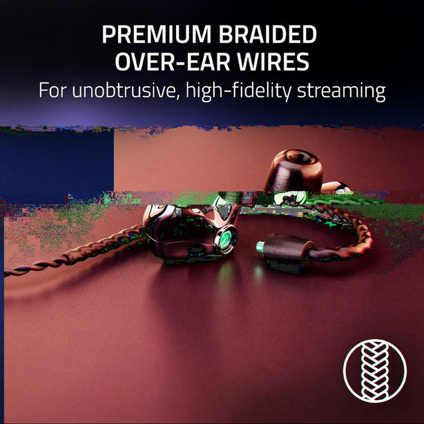 Razer Moray - Ergonomic In-Ear Monitor For All-Day Streaming - Frml Packaging
