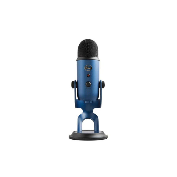 Logitech For Creators Blue Yeti USB Microphone for Recording, Streaming, Gaming, Podcasting on PC and Mac, Condenser Mic for Laptop or Computer with Blue VO!CE Effects, Adjustable Stand, Plug and Play