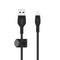 Belkin Usb-A To Lighting, Braid Sil, 1M, Blue Magnetic Management