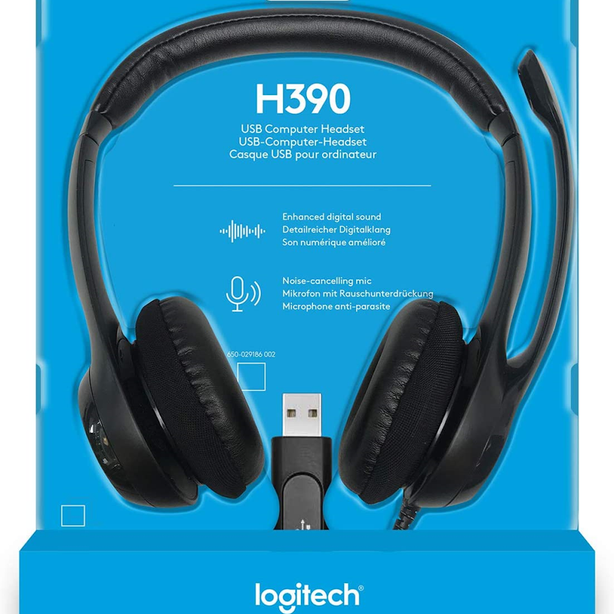Logitech H390 USB Stereo Headset