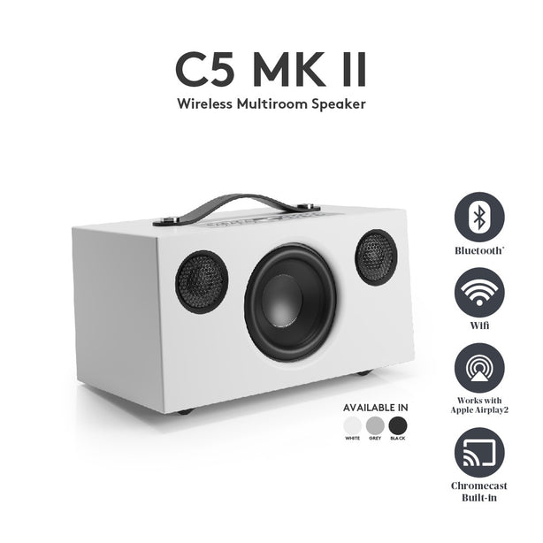 Audio Pro C5 Mark Ii Wireless Multiroom Spealer White