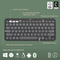 Logitech Pebble Keys 2 K380S - Tonal Graphite