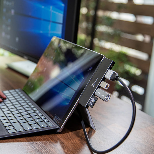 J5Create Ultradrive Mini Dock For Surface Pro 4/5/6 Black Color