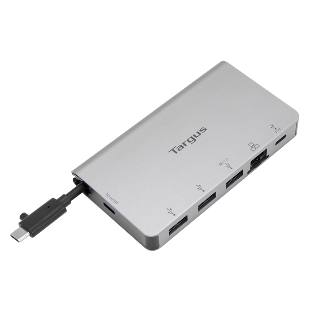 Targus USB-C Multi-Port Hub with Ethernet Adapter and 100W Power Delivery
 USB-C