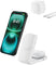 Belkin Qi2.2 25W 2-in-1 Wireless Charger SQ White for Phone Earbuds
