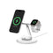 Belkin Qi2 3-in-1 Wireless Charging Stand – White