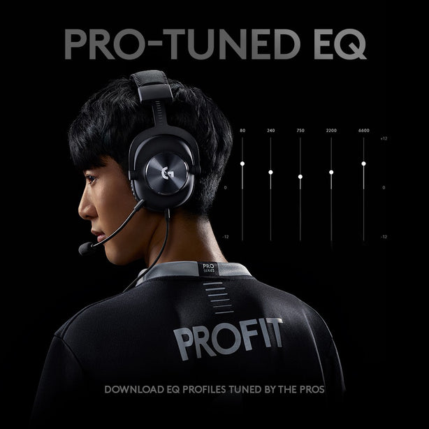 Logitech Pro X 7.1 Gaming Headset With Blue Voice