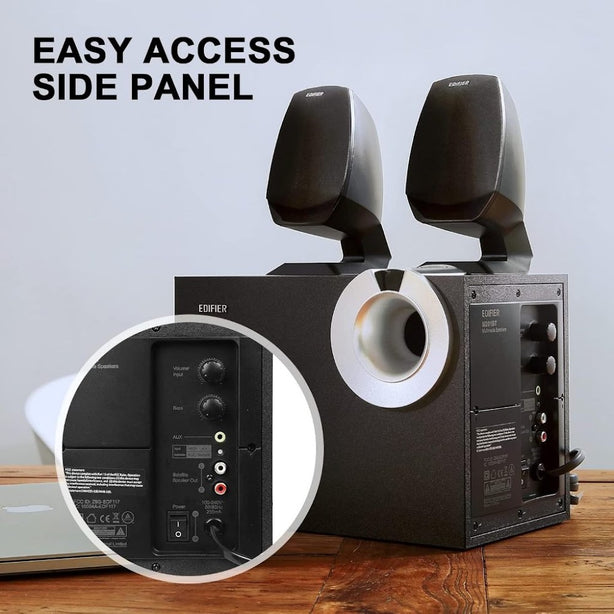 Edifier M201Bluetooth 2.1 Speaker Bluetooth 5.0 34W-Black