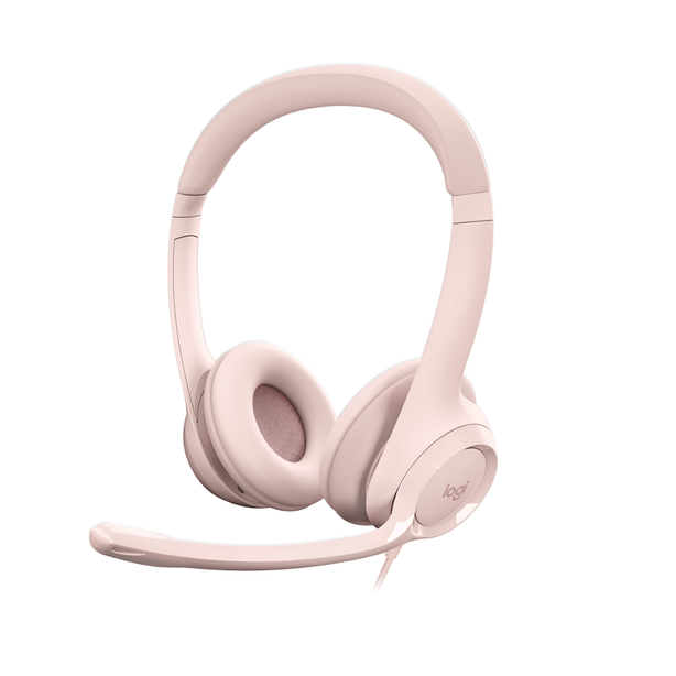 Logitech H390 Usb Stereo Headset Rose