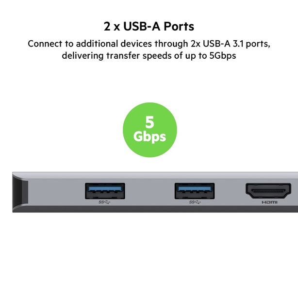 Belkin Usb-C 5-In-1 Multiport Adapter