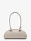 Diesel 1DR python-effect leather shoulder bag - Beige