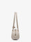 Diesel 1DR python-effect leather shoulder bag - Beige