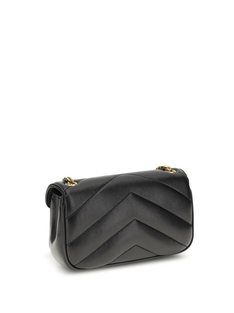 Saint Laurent Lou Lou mini Shoulder Bag - Black