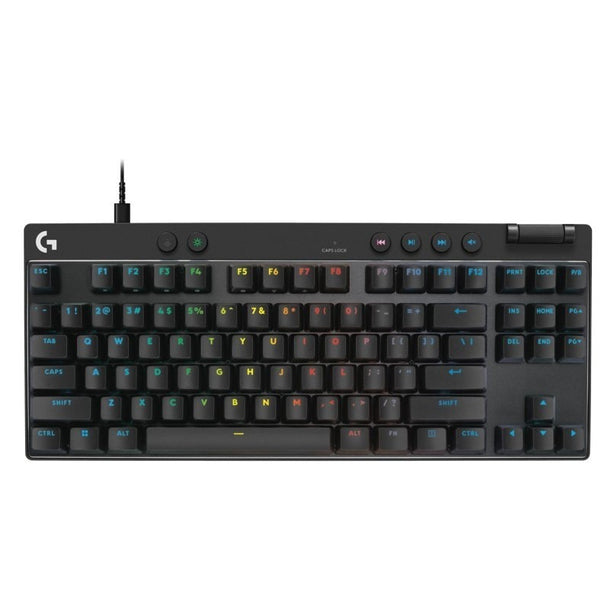 Logitech G Pro X Tkl Rapid Kb Analog Swt Blk