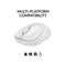 Logitech M240 Silent Bluetooth Mouse - Offwhite