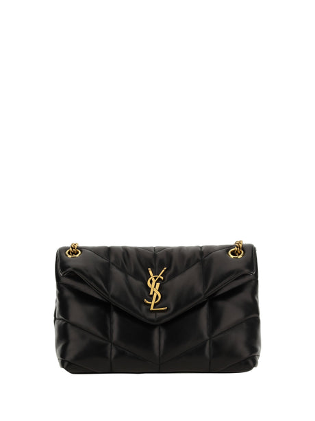 Saint Laurent Puffer Toy Shoulder Bag - Black