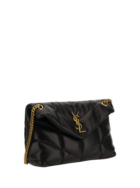 Saint Laurent Puffer Toy Shoulder Bag - Black