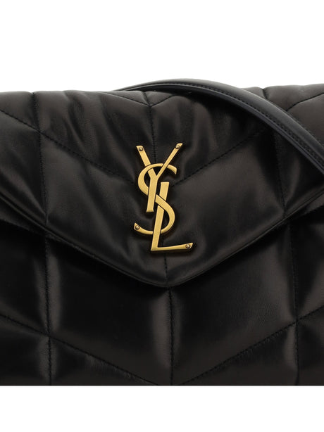Saint Laurent Puffer Toy Shoulder Bag - Black