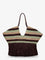 Zimmermann Golden Time rafia shoulder bag with fringe - Bronze