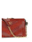 Valentino Garavani Panthea Shoulder Bag chevron pattern - Russet Red