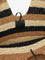 Zimmermann Golden Time raffia shoulder bag - Blackbeige