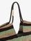 Zimmermann Golden Time rafia shoulder bag with fringe - Bronze