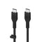 Belkin Usb-C To Usb-C 2.0, Silicone, 1M, Black