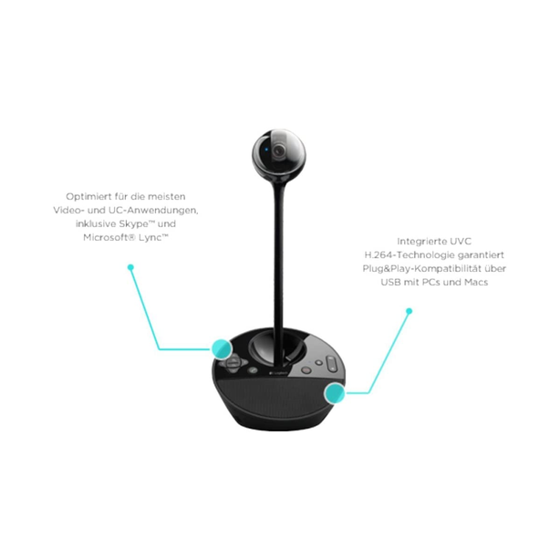 Logitech BCC950 Webcam And Speaker For Group Of 1-4