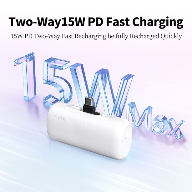 iWALK Linkpod Switch 5000mAh Fast Charge White