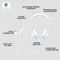 Logitech H390 Usb Stereo Headset Off-White