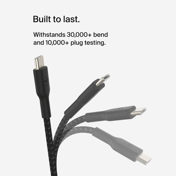 Belkin Braided USB-C to USB-C Cable 1 Metre